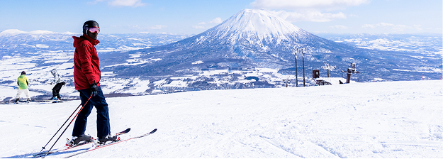ニセコのゲレンデ風景